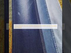 170cm Genişlik Dikiş Mavi Denim Kumaş 8.2oz Dayanıklı ve Şık