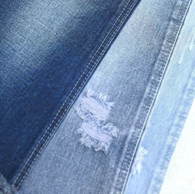 Ağır Ağırlıklı Geleneksel 100 Pamuk Denim Kumaş 13.3 oz Koyu Mavi