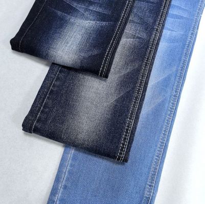 satın al Koyu Mavi Pamuk Spandex Denim Kumaş Denim Kumaş Karıştırılmış 70' 71' 8.6 oz online manufacture