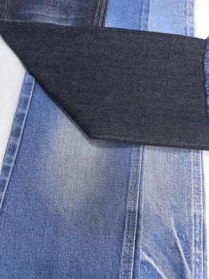 satın al 98% Pamuk 2% Spandex Pamuk Spandex Denim Kumaş 9.7oz Süper Koyu Mavi 66'67' online manufacture