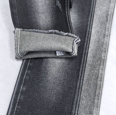 satın al Siyah 12.5 oz Ağırlıklı Denim Kumaş Erkek Jeans 68%C 3%V 27%P 2%S online manufacture