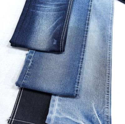 satın al Yüksek germe ağırlıklı koyu mavi denim kumaş 11.2oz online manufacture