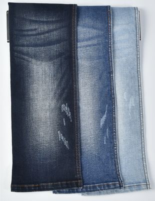 satın al Çekilmeye dayanıklı pamuk poliester spandex denim kumaş QY001 10.5 oz online manufacture