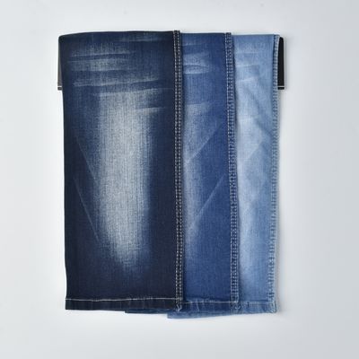 satın al Kırılmaya dayanıklı pamuk poliester spandex denim kumaş QY018 9.1 oz online manufacture