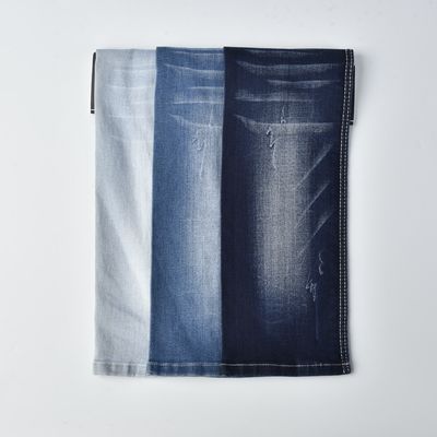 satın al Kırılmaya dayanıklı pamuk poliester spandex denim kumaş QY023 9.6 oz online manufacture