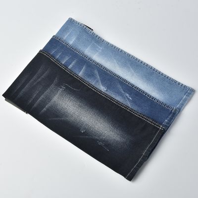 satın al Kırılmaya dayanıklı pamuk poliester spandex denim kumaş QY024 9.6 oz online manufacture