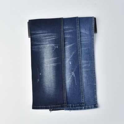 satın al Kırılmaya dayanıklı pamuk poliester spandex denim kumaş QY037-6 9.5 oz online manufacture