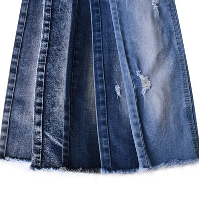 satın al 10.5oz Stretch Denim Kumaş Pamuk Poliester Spandex Denim Kumaş online manufacture