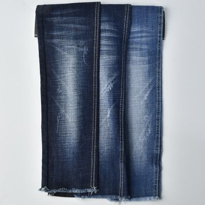 satın al Kırılma Dayanıklı Pamuk Poliester Spandex Stretch Pamuk Denim Kumaş 10.3oz online manufacture