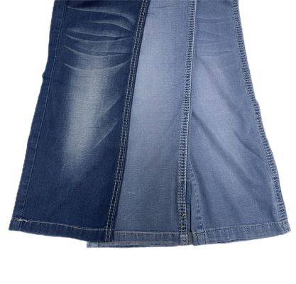 satın al Mavi dokuma yazlık hafif ağırlıklı Tencel Lyocell Elastik Jeans Kumaşı online manufacture