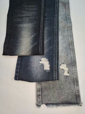 satın al 11.3oz Ağır Ağır Mavi Gri Denim Kumaş 78.6% Moda Kot pantolonları için pamuk online manufacture