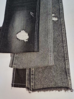 satın al %62 Pamuklu Esnek Olmayan Denim Kumaş SİYAH/BEYAZ 10x7 Yapı İle Kot Pantolon İçin online manufacture