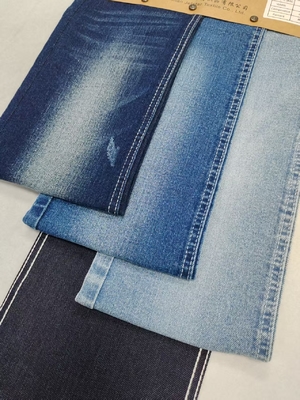 satın al Pamuk Polyester Spandex Denim Kumaş TWILL tarzı moda kot pantolon için yüksek germe JSD3320 online manufacture