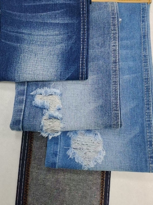 satın al Pamuk Polyester Denim Kumaş 10*10 Yapı JSD3329 kadın kot pantolon veya erkek arkadaş pantolon için elastik olmayan online manufacture