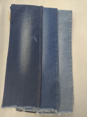 satın al 11oz Pamuk Polyester Rayon Spandex Denim Kumaş 7*16/70 JSD3320 online manufacture