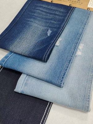 satın al TWILL Stil Pamuk Polyester Rayon Denim Kumaş  Esnek Olmayan 8.8oz Çocuk Kotları İçin online manufacture