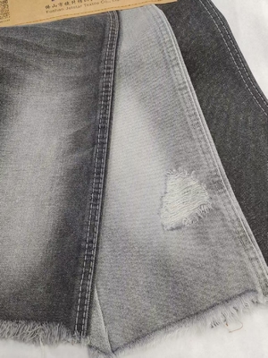 satın al 11.3oz GARY Denim Kumaş 7*7 Yapı BALCK/BLACK For Denim Pants online manufacture