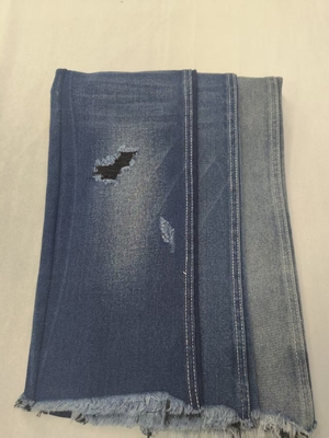 satın al %65 Pamuk 12.2oz Pamuk Rayon Koyu İndigo 180cm Denim kumaş 10x7 JSD3076B-B online manufacture