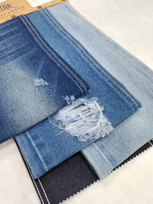 satın al 11.2oz Ağır Gramajlı Pamuk Polyester Denim Kumaş Kot İçin online manufacture