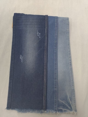satın al 9.7oz Sağ Tivil Stil No esneme Pamuk Polyester Viskon KOYU İNDİGO 178-180cm Denim kumaş 12x12 JSD3227 online manufacture