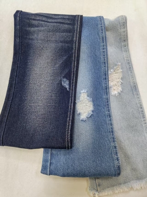 satın al 11.5oz Ağır Ağırlıklı Pamuk Polyester Denim Kumaş Koyu İndigo online manufacture