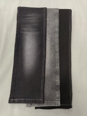 satın al 11.8oz Mükemmel esneme SİYAH/SİYAH 7*10/105 Denim kumaş JSD3252A yüksek kalite için online manufacture