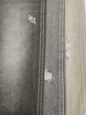 satın al Doğru TWILL tarzı % 62 pamuk APPLE GREEN renkli jeans kumaş 10*7 yapısı JSD3022G pantolon için dokunmuş online manufacture