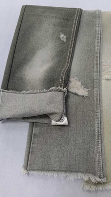 satın al 11.3oz Elastik olmayan elma yeşili 10x7 düz kıvrımlı kot pantolon kumaşı JSD3022G online manufacture