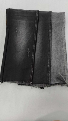 satın al 9.9oz, %76.2 Pamuk  SİYAH/SİYAH 7+7x8/40 Yüksek kaliteli Denim kumaş  JSD3209A moda kot pantolonlar için online manufacture