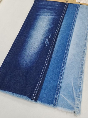 satın al 9.4oz Süper yumuşak zayıf germe iyi kalite %60 pamuk Twill tarzı ceket kumaş JSD3184 Bayan veya Erkek Jeans için online manufacture
