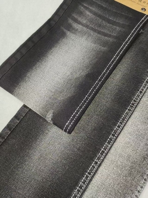 satın al SİYAH/SİYAH yüksek esnek twill stil Denim Kumaş, bayan veya erkek kot pantolonları için 8*16/70 yapım JSD3216A online manufacture