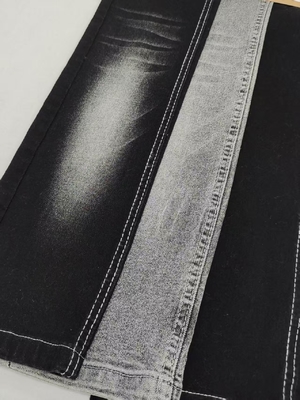 satın al Twill Stili Süper Yumuşak 8.4oz 12*21/70OE yapısı olan JSD3055A pantolonlar için siyah/siyah cinsel kumaş online manufacture