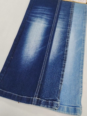 satın al Dört yönlü germe %75Pambuk Dikey Bambu İniş Denim Kumaş 10+10*21/40+70 yapısı JSD3021 Jeans için online manufacture