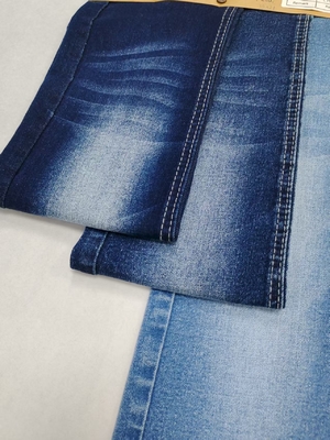 satın al %75 Pamuk iyi kalitede Gabardin Stil Yüksek Spandeks Denim Kumaş kısa sürede tedarik JSD3021-1 Kot için online manufacture
