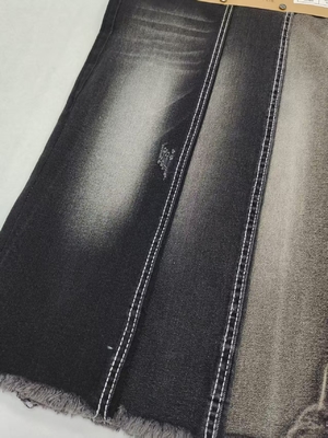 satın al Twill High Spandex BLACK/BLACK Jeans için 12*21/70 Yapı ile Denim Kumaş online manufacture