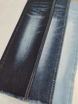 satın al Siro İplik Çapraz Slub MAVİ GRİ Renk %75 Pamuk Streç Denim Kumaş, Kot Pantolonlar İçin 180cm Tam En online manufacture