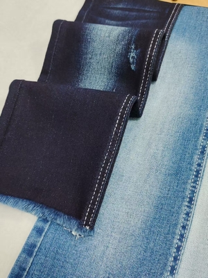 satın al High Spandex Dual-Core Siro Yarn Cross Slub  85%Cotton Denim Fabric With 170cm Full Width For Jeans Or Coat online manufacture