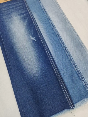 satın al Fabrika Üretici Zayıf Spandex Twill Stili 10S Denim Kumaş 185cm Tam Genişliği JSD3263 Jeans için online manufacture