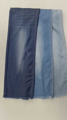 satın al % 71 Lycell 5.8oz Tam genişliğinde koyu endigo 69/71 yapısı 21+SB21*T400 twill Denim kumaş JSD2037 toptan satış için online manufacture
