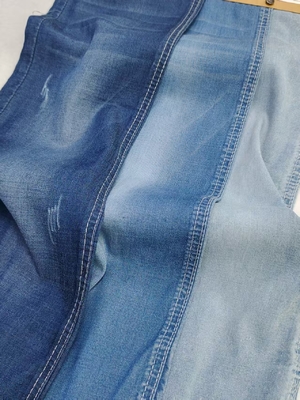 satın al %65 Tencel zayıf esnek Twill Stil 4.7oz Hafif Denim Kumaş JSD2020-LZ yazlık çocuk kot pantolon veya tişört için online manufacture