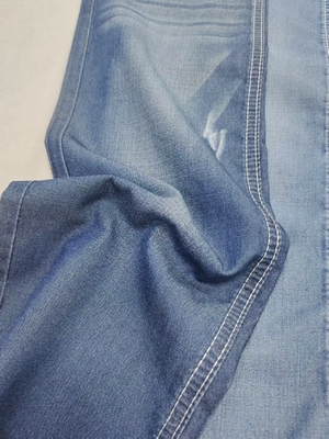 satın al Dark Blue Twill Style 6oz Light Weight 65%Lyocell 35%Tencel Denim Fabric 150cm Full Width JSD2034 For Summer Jeans online manufacture