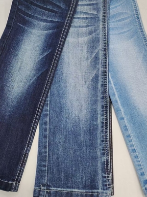 satın al 9.7oz Spandeks Slub İplik %65 Pamuk Denim Kumaş 10S Bayan Kotları İçin Çekmezlik online manufacture