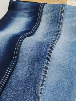 satın al 3/1 Right Twill Style Dark Indigo stretch Denim Fabric 10.5oz 10S For Man Jeans online manufacture