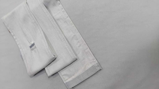 satın al Siro orta elastik 9.5oz Beyaz/ Gri tam genişliği 178-180 cm yapısı 8.5+10×8/55/75 Denim kumaş JSD3410-1 online manufacture