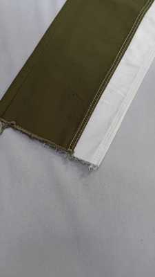 satın al 98% Cotton 280GSM 3/1 left twill with full width 58/59