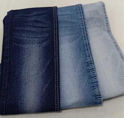 satın al Erkek kot pantolonları için tam eni 180cm, 8*12/70 denim kumaş yapısında, JSD3006 kodlu, ağır gramajlı, elastik, koyu indigo online manufacture