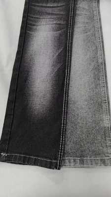 satın al 12.5oz Tam genişliği 180cm olan siyah/beyaz yapısı 7*10/70 Gençler için JSD3242B denim kumaş online manufacture