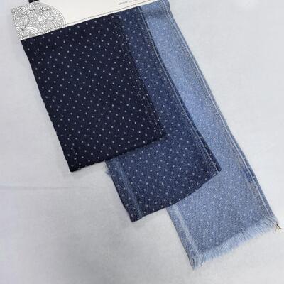 satın al Orta ağırlıklı Polka Dot Circle Jacquard Denim Kumaş Pamuk Polyester Moda Jeans için Çevrimiçi üretim