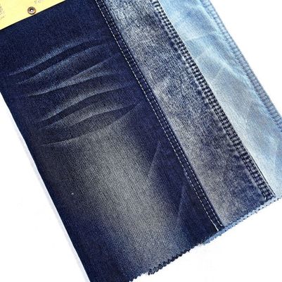 Kid Or Man Koyu mavi sahte örgütlenmiş kot kumaş yumuşak 9.5oz Hindistan