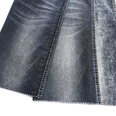 8.2oz sahte örgüden denim kumaş Siyah Renk Bangladeş 27S Ağırlık